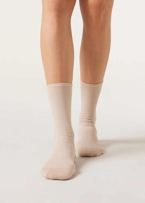 Ribbed Short Socks